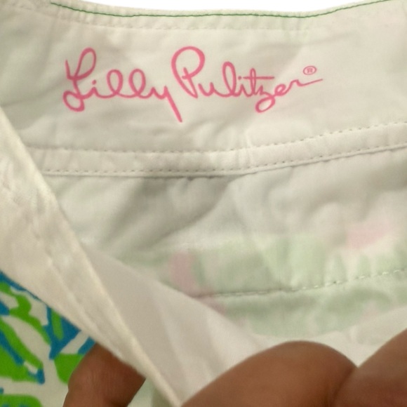 Lilly Pulitzer Womens The Callahan Short JUNGLE LIONESS PATCHWORK Shorts Size 10 - Picture 3 of 6